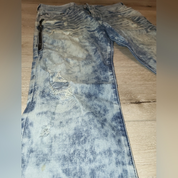 👖True Religion "Mick" Distressed Blue Jeans (32)W - Picture 12 of 16